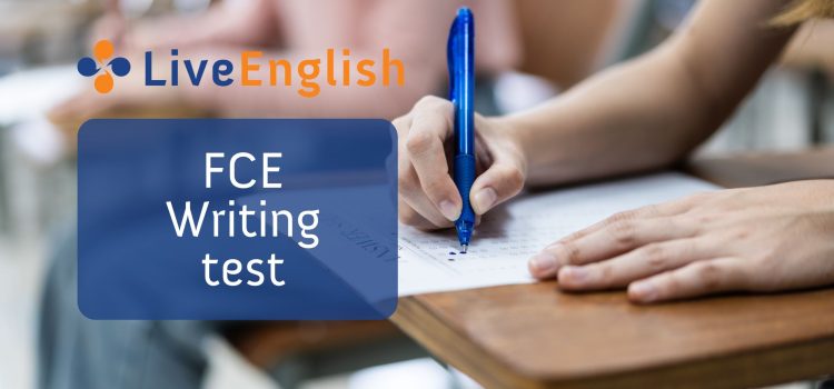 FCE Writing test