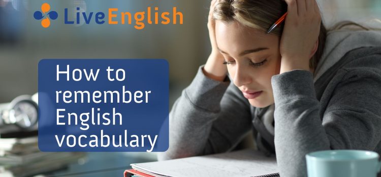 How to remember English vocabulary