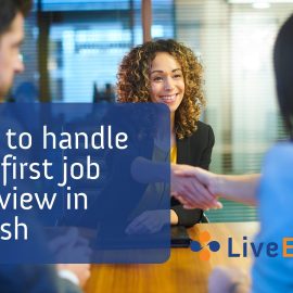 First job interview in English