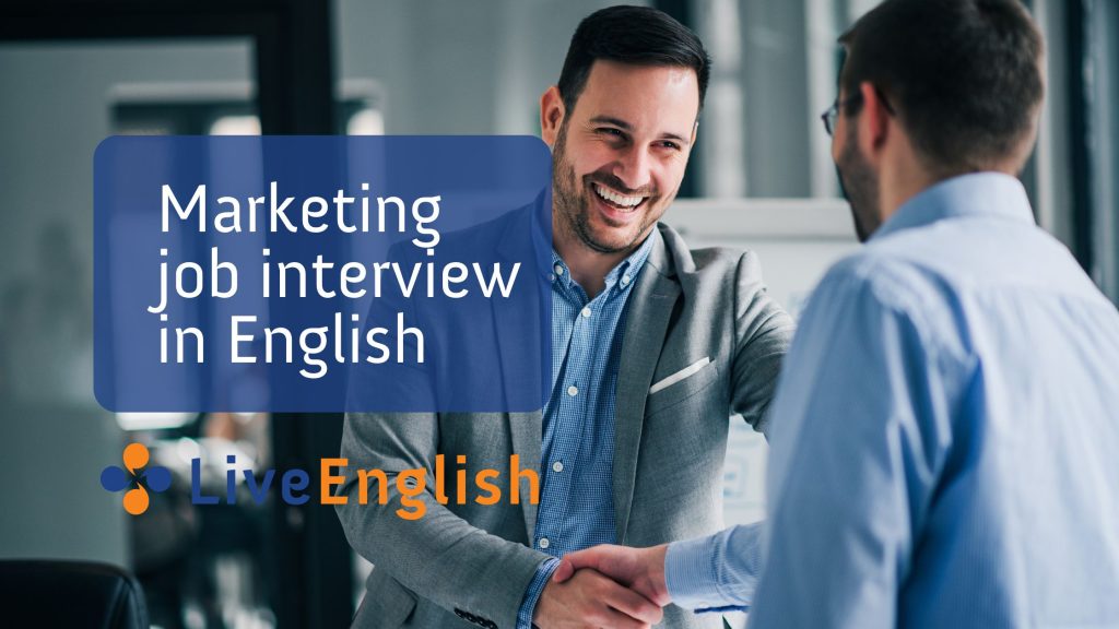 Come superare il tuo colloquio di lavoro in marketing in inglese