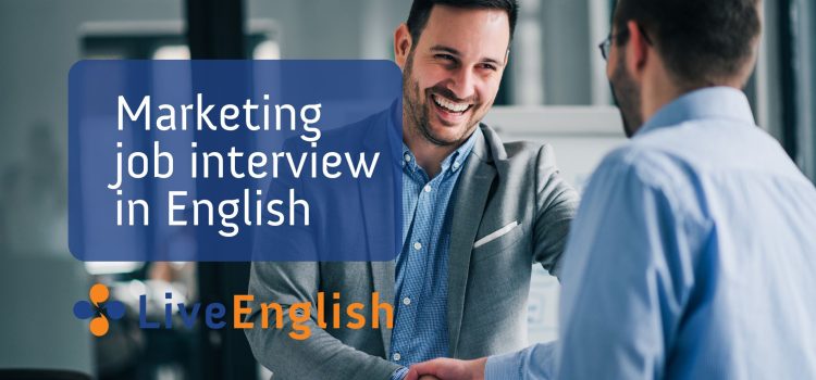 How to pass your marketing job interview in English