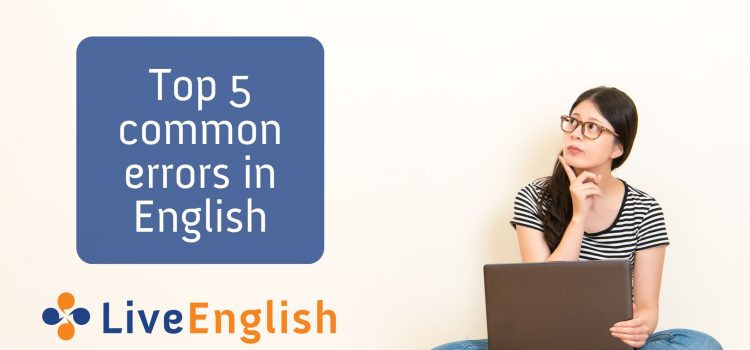 Top 5 common errors in English