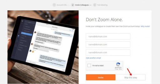 How to create a Zoom account