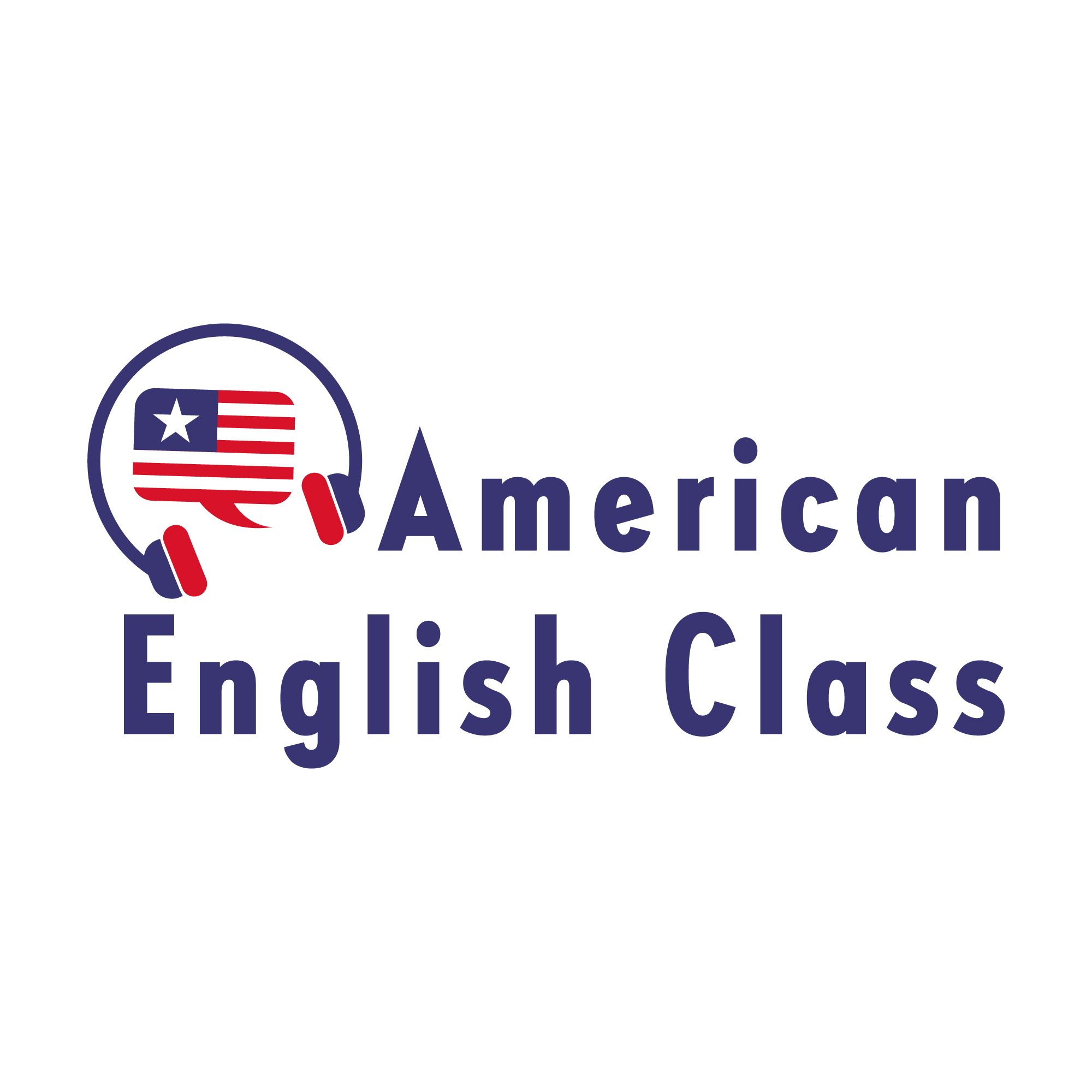 Set of USA English Language Class Logo. Language Exchange Program, Forum,  and International Communication Sign Stock Vector - Illustration of  element, language: 229856967