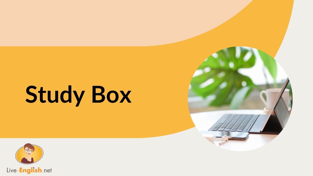 The Study Box, make English learning a fun habit | Live-English.net