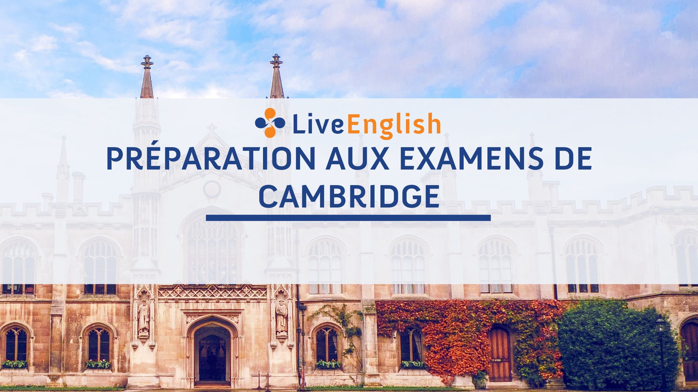 Préparation Aux Examens De Cambridge - Live-English.net