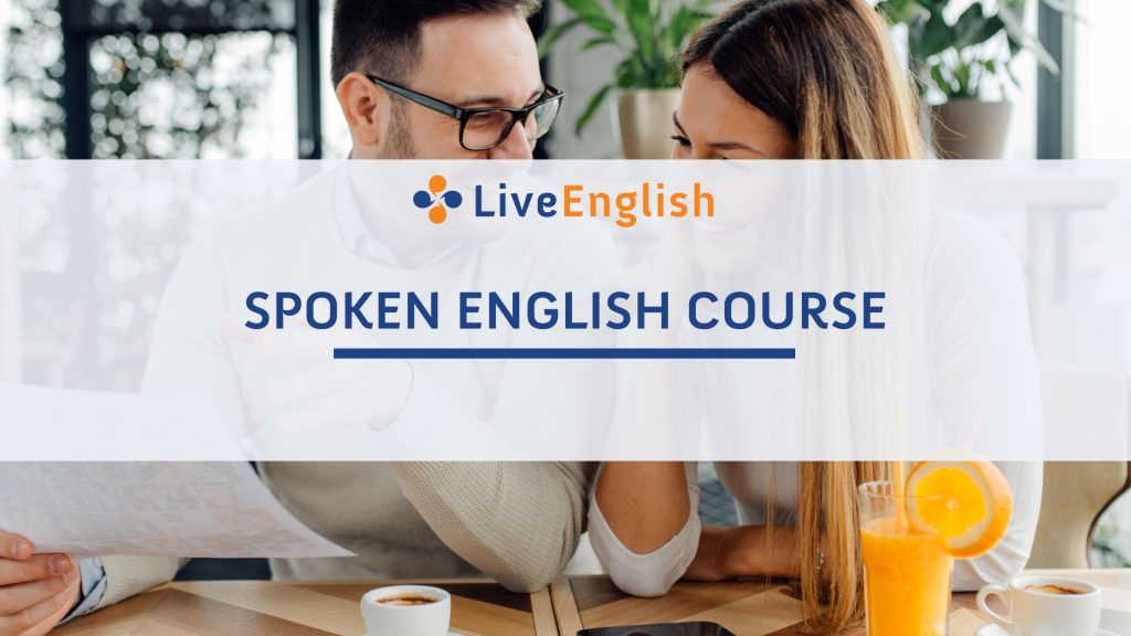 Adult professional in an online spoken English lesson with a Live-English native teacher