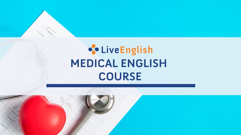 Doctor practicing medical English online with a Live-English teacher via Zoom