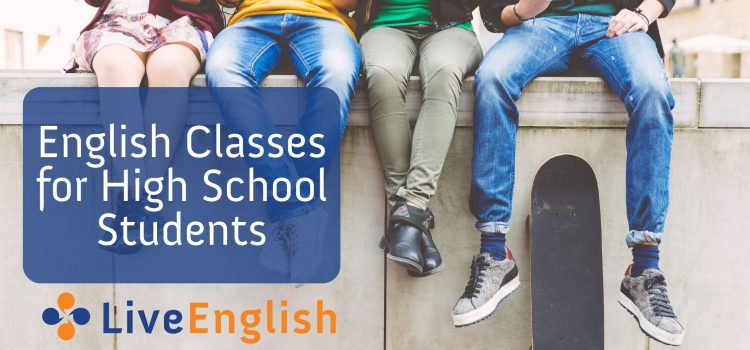 English classes for middle and high school students – Live English Teens, a revolution!