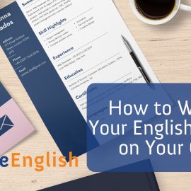 How to Write Your English Level on Your CV