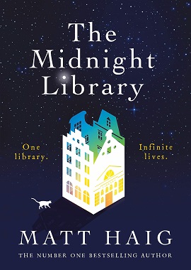 The Midnight Library by Matt Haig, the novel read this season in the Live English online book club