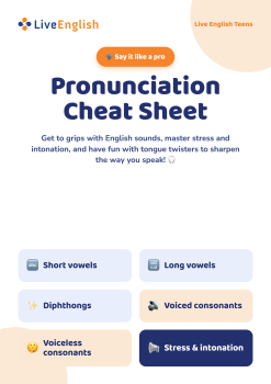 Pronunciation Cheatsheet 2D Cover-selection Pronunciation Cheatsheet 2D Cover-selection